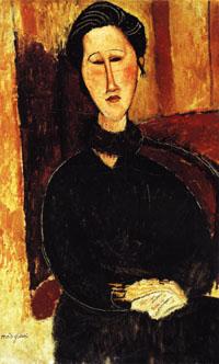 Amedeo Modigliani Portrait of Anna ( Hanka ) Zborowska